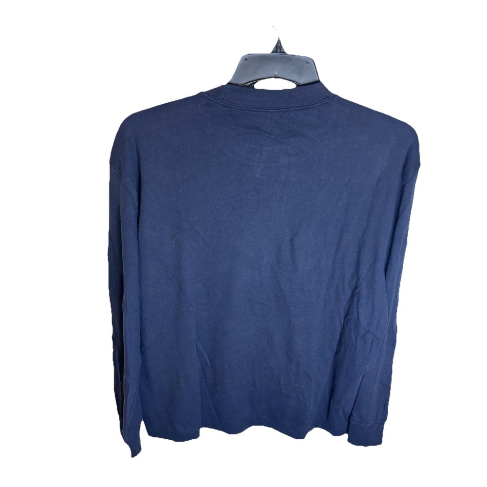 Abercrombie & Fitch Long-Sleeve Ski Graphic Tee Men's Soft T-Shirt Navy NEW Med - Picture 2 of 10